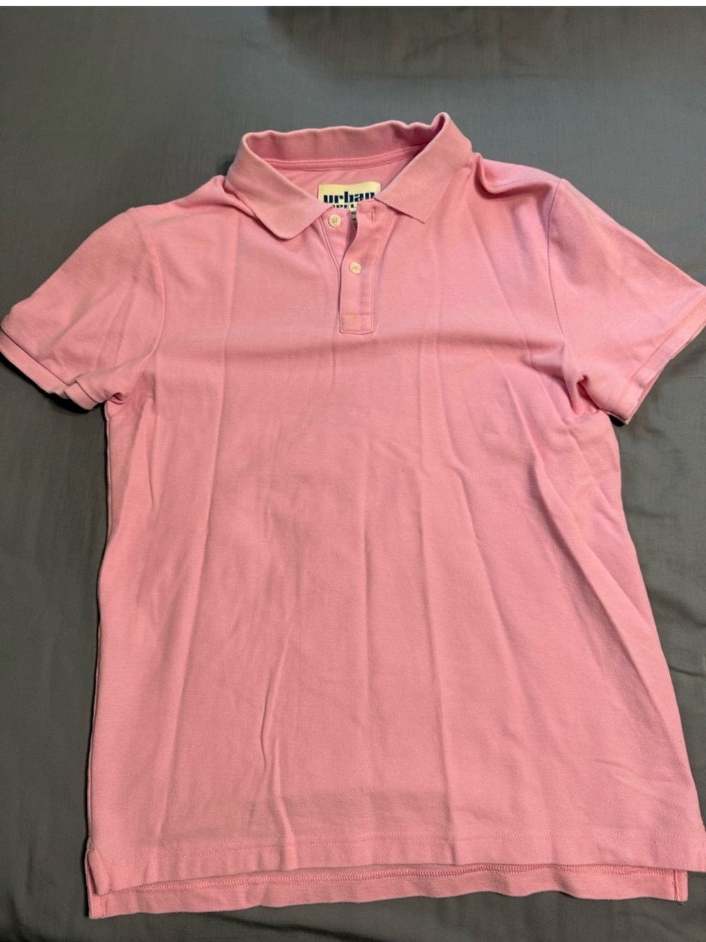 urban pipeline Pink Short-Sleeve Polo